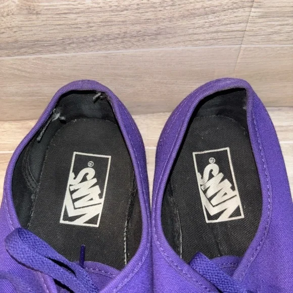 Purple Canvas Men's Shoes - Picture 4 of 9